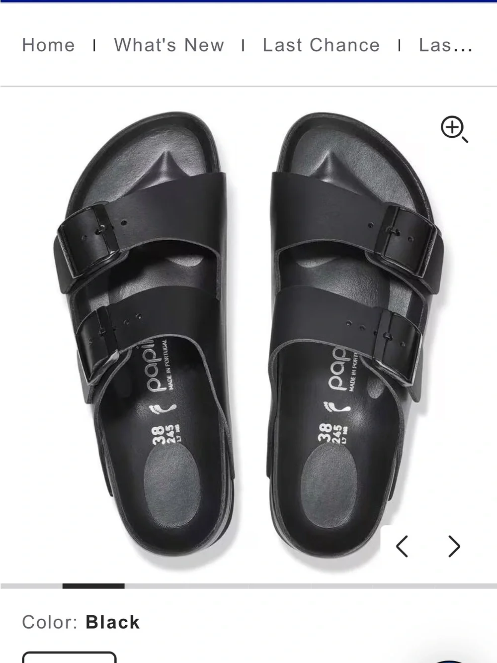 Birkenstock Arizona Flex Platform Sandal - Black Size 42/Women’s 11 No Box